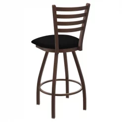 Holland Bar Stool Co. 30" Swivel Bar Stool, Brnz Finish, Blk Vinyl Seat -Kitchen & Dining Furniture Sales Store Holland20Bar20Stool20Co X410BZBlkVinyl 2