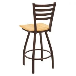 Holland Bar Stool Co. 30" Swivel Bar Stool, Brnz Finish, Nat Oak Seat -Kitchen & Dining Furniture Sales Store Holland20Bar20Stool20Co X410BZNatOak 2