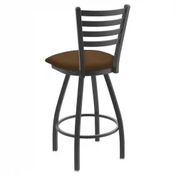 Holland Bar Stool Co. 30" Swivel Bar Stool, Pewter Finish, Rein Thatch Seat -Kitchen & Dining Furniture Sales Store Holland20Bar20Stool20Co X410PW026 2