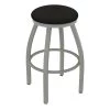 Holland Bar Stool Co. 30" Swivel Bar Stool, Nickel Finish, Canter Espresso Seat -Kitchen & Dining Furniture Sales Store Holland20Bar20Stool20Co X802AN003