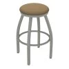 Holland Bar Stool Co. 30" Swivel Bar Stool, Nickel Finish, Canter Sand Seat