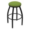 Holland Bar Stool Co. 30" Swivel Bar Stool, Black Wrinkle, Canter Green Seat -Kitchen & Dining Furniture Sales Store Holland20Bar20Stool20Co X802BW009