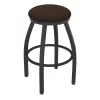 Holland Bar Stool Co. 30" Swivel Bar Stool, Pewter Finish, Rein Coffee Seat