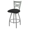 Holland Bar Stool Co. 25" Swivel Counter Stool, Nickel Finish, Graph Coal Seat -Kitchen & Dining Furniture Sales Store Holland20Bar20Stool20Co X820AN018 1