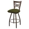 Holland Bar Stool Co. 30" Swivel Bar Stool, Brnz Finish, Graph Parrot Seat -Kitchen & Dining Furniture Sales Store Holland20Bar20Stool20Co X820BZ015