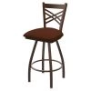 Holland Bar Stool Co. 30" Swivel Bar Stool, Brnz Finish, Rein Adobe Seat -Kitchen & Dining Furniture Sales Store Holland20Bar20Stool20Co X820BZ023