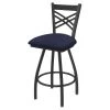 Holland Bar Stool Co. 30" Swivel Bar Stool, Pewter Finish, Graph Anchor Seat -Kitchen & Dining Furniture Sales Store Holland20Bar20Stool20Co X820PW014