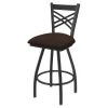 Holland Bar Stool Co. 30" Swivel Bar Stool, Pewter Finish, Rein Coffee Seat -Kitchen & Dining Furniture Sales Store Holland20Bar20Stool20Co X820PW025