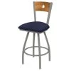 Holland Bar Stool Co. 30" Swivel Counter Stool, SS Finish, Med Back, Graph Anchor Seat -Kitchen & Dining Furniture Sales Store Holland20Bar20Stool20Co X830ANMedMplB014