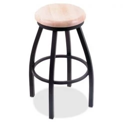Holland Bar Stool Co. 30" Swivel Bar Stool, Black Wrinkle, Nat Maple Seat -Kitchen & Dining Furniture Sales Store Holland20Bar20Stool20Co f9dd6bace5ec2740dbf0c46d1dddcb0fxx3ab872