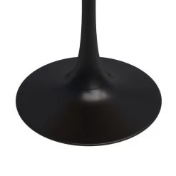 Jamesdar Kurv Café Table 31.5" Medium Oak/White Base -Kitchen & Dining Furniture Sales Store James20Dar20LLC JTAB200xxMOBKxx0FxxCHxx89c004