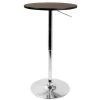 Lumisource Adjustable Bar Table in Brown 1 Lumisource Adjustable Bar Table in Brown -Kitchen & Dining Furniture Sales Store LumiSource20LLC Adjustablexx20Barxx20Tablexx20BNxx20Mainxxhrxx563077