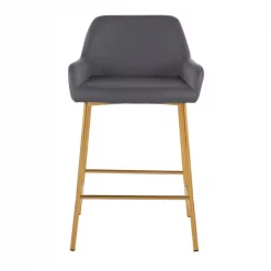 Lumisource Daniella Fixed-Height Counter Stool - Set of 2 PR -Kitchen & Dining Furniture Sales Store LumiSource20LLC B24xxDNLA2xxAUPUGY2xxxx6xxxxe2f045