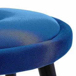 Lumisource Cavalier Counter Stool in Black Wood, Blue Velvet and Gold, PK 2 -Kitchen & Dining Furniture Sales Store LumiSource20LLC B26xxCAVLERxxBKVBU2xxxx7xxxx512c9e