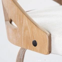 Lumisource Charlotte Counter Stool in White Washed Wood and Cream Fabric, PK 2 -Kitchen & Dining Furniture Sales Store LumiSource20LLC B26xxCHARLOTxxWWCR2xxxx9xxxx7e1e5d