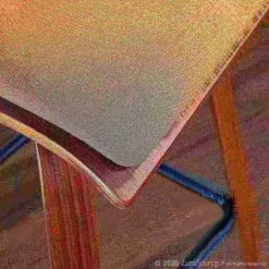 Lumisource Folia Counter Stool in Walnut Wood and Orange Fabric, PK 2 -Kitchen & Dining Furniture Sales Store LumiSource20LLC B26xxFOLIAXxxWLO2xxxx13xxxx0b9f68