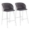 Lumisource Fran Counter Stool - Set of 2 PR