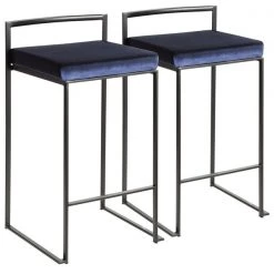 Lumisource Fuji Stacker Counter Stool - Set of 2 PR
