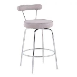 Lumisource Rhonda Counter Stool - Set of 2 PR -Kitchen & Dining Furniture Sales Store LumiSource20LLC B26xxRHONDAxxLGY2xxxx2xxxx608b7e