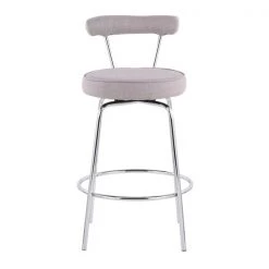 Lumisource Rhonda Counter Stool - Set of 2 PR -Kitchen & Dining Furniture Sales Store LumiSource20LLC B26xxRHONDAxxLGY2xxxx6xxxxbd9f7d