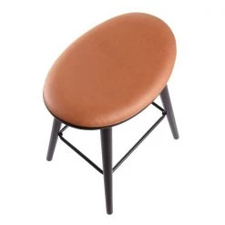 Lumisource Saddle Counter Stool in Black and Camel, PK 2 -Kitchen & Dining Furniture Sales Store LumiSource20LLC B26xxSADLxxBKCAM2xxxx7xxxx653e7f