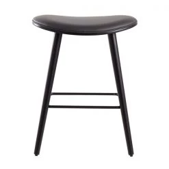 Lumisource Saddle Counter Stool in Black and Grey, PK 2 -Kitchen & Dining Furniture Sales Store LumiSource20LLC B26xxSADLxxBKGY2xxxx6xxxx27ac7a