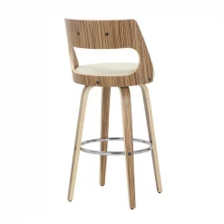 Lumisource Cecina Barstool - Set of 2 PR -Kitchen & Dining Furniture Sales Store LumiSource20LLC B30xxCECINARxxZBCR2xxxx4xxxx30a7e7