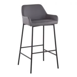 Lumisource Daniella Fixed-Height Bar Stool - Set of 2 PR -Kitchen & Dining Furniture Sales Store LumiSource20LLC B30xxDNLA2xxBKPUGY2xxxx2xxxxc38d7e