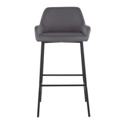 Lumisource Daniella Fixed-Height Bar Stool - Set of 2 PR -Kitchen & Dining Furniture Sales Store LumiSource20LLC B30xxDNLA2xxBKPUGY2xxxx6xxxx8dc39e