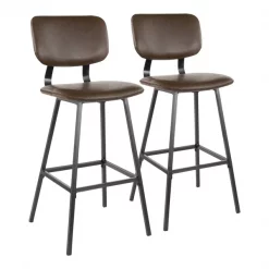 Lumisource Foundry Barstool - Set of 2 PR