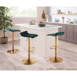 Lumisource Ale Barstool - Set of 2 PR -Kitchen & Dining Furniture Sales Store LumiSource20LLC BSxxALExxAUVGN2xxxx10xxxxc9d921