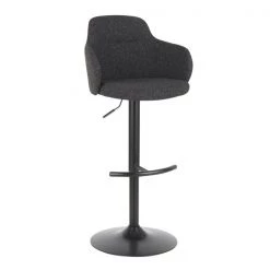 Lumisource Upholstered Boyne Bar Stool