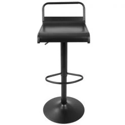 Lumisource Emery Adjustable Swivel Barstool in Black, PK 2 -Kitchen & Dining Furniture Sales Store LumiSource20LLC BSxxEMRYxxBK2xxxx6xx