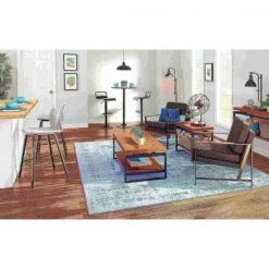 Lumisource Emery Adjustable Swivel Barstool in Black, PK 2 -Kitchen & Dining Furniture Sales Store LumiSource20LLC BSxxEMRYxxBK2xxxx9xxxx1a947f