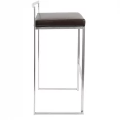 Lumisource Fuji Stacker Barstool - Set of 2 PR -Kitchen & Dining Furniture Sales Store LumiSource20LLC BSxxFUJIxxBN2xxxx3xxxx4602b5