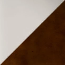 Lumisource Pino Adjustable Swivel Barstool in Cherry and White Faux Leather -Kitchen & Dining Furniture Sales Store LumiSource20LLC BSxxJYxxPNxxCHxxWxxxx8xxxxff6ee4