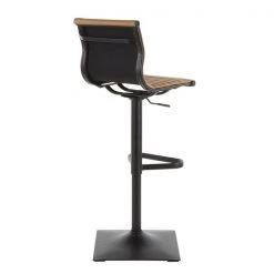 Lumisource Masters Barstool in Black Metal and Camel Faux Leather -Kitchen & Dining Furniture Sales Store LumiSource20LLC BSxxMASTERxxBKCAMxxxx3xxxx42ed23