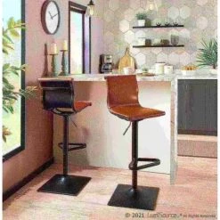 Lumisource Mirage Barstool -Kitchen & Dining Furniture Sales Store LumiSource20LLC BSxxMIRAGExxBKCAMxxxx9xxxxfc32da