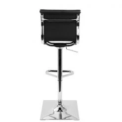 Lumisource Masters Adjustable Swivel Barstool in Black Faux Leather -Kitchen & Dining Furniture Sales Store LumiSource20LLC BSxxTWxxMASTERxxBKxxxx4xxxxa453b7