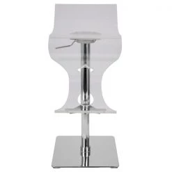 Lumisource Viva Adjustable Swivel Barstool in Clear Acrylic -Kitchen & Dining Furniture Sales Store LumiSource20LLC BSxxVIVAxxACRxxCxxxx5xxxx03ebfc