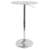 Lumisource Clear Adjustable Bar Table
