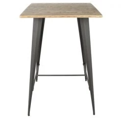Oregon Table in Grey and Brown LumiSource -Kitchen & Dining Furniture Sales Store LumiSource20LLC BTxxTWxxORxxBNxxGYxxxx4xxxxbdf32b