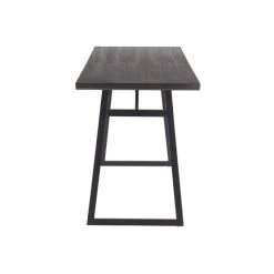 Lumisource Geo Counter Table in Black with Brown Wood Top -Kitchen & Dining Furniture Sales Store LumiSource20LLC CTxxGEOxxBKxxBNxxxx2xxxx7406ee