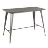 Lumisource Oregon Counter Table in Antique and Espresso -Kitchen & Dining Furniture Sales Store LumiSource20LLC CTxxORxxANxxExxxx1xxxx65139d