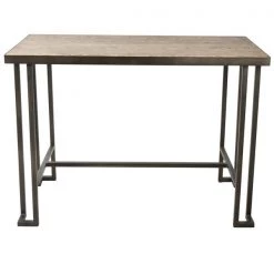 Lumisource Roman Counter Table in Antique and Brown -Kitchen & Dining Furniture Sales Store LumiSource20LLC CTxxRMNxxANxxBNxxxx4xxxx85d9ba