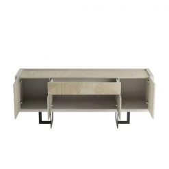 Manhattan Comfort Celine 70.86 Buffet Stand, Off White and Nude Mosaic Wood -Kitchen & Dining Furniture Sales Store Manhattan20Comfort 1023851xxD