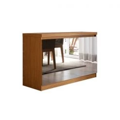 Manhattan Comfort Viennese 2.0 - 46.81 Buffet Stand with Mirrors, Maple Cream -Kitchen & Dining Furniture Sales Store Manhattan20Comfort 1524351xxF