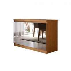 Manhattan Comfort Viennese 2.0 - 46.81 Buffet Stand with Mirrors, Maple Cream -Kitchen & Dining Furniture Sales Store Manhattan20Comfort 1524351xxG