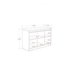 Manhattan Comfort Viennese 2.0 - 46.81 Buffet Stand with Mirrors, Off White -Kitchen & Dining Furniture Sales Store Manhattan20Comfort 1524353xxC