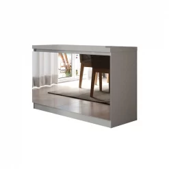 Manhattan Comfort Viennese 2.0 - 46.81 Buffet Stand with Mirrors, Off White -Kitchen & Dining Furniture Sales Store Manhattan20Comfort 1524353xxF